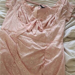 Princess Polly Pink Floral Mini Dress